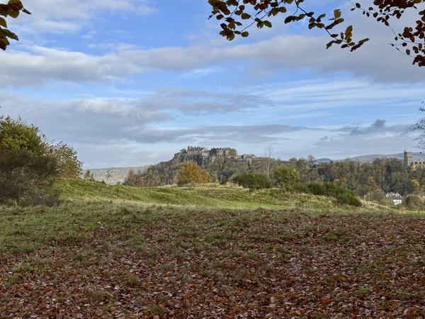 King's Park and Stirling Castle in autumn