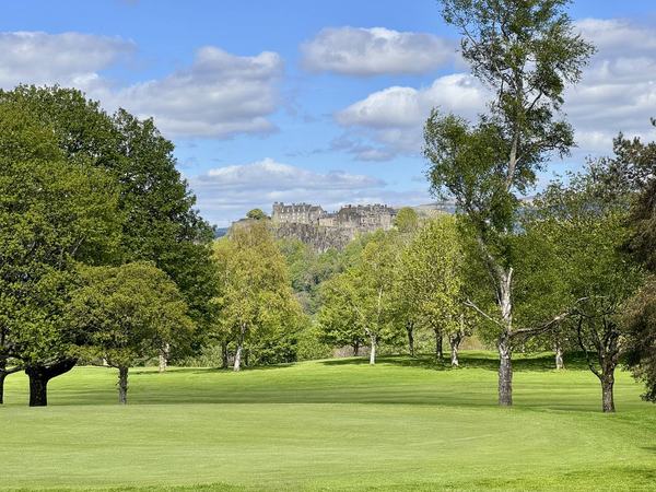 Stirling Castle seen from King's Park